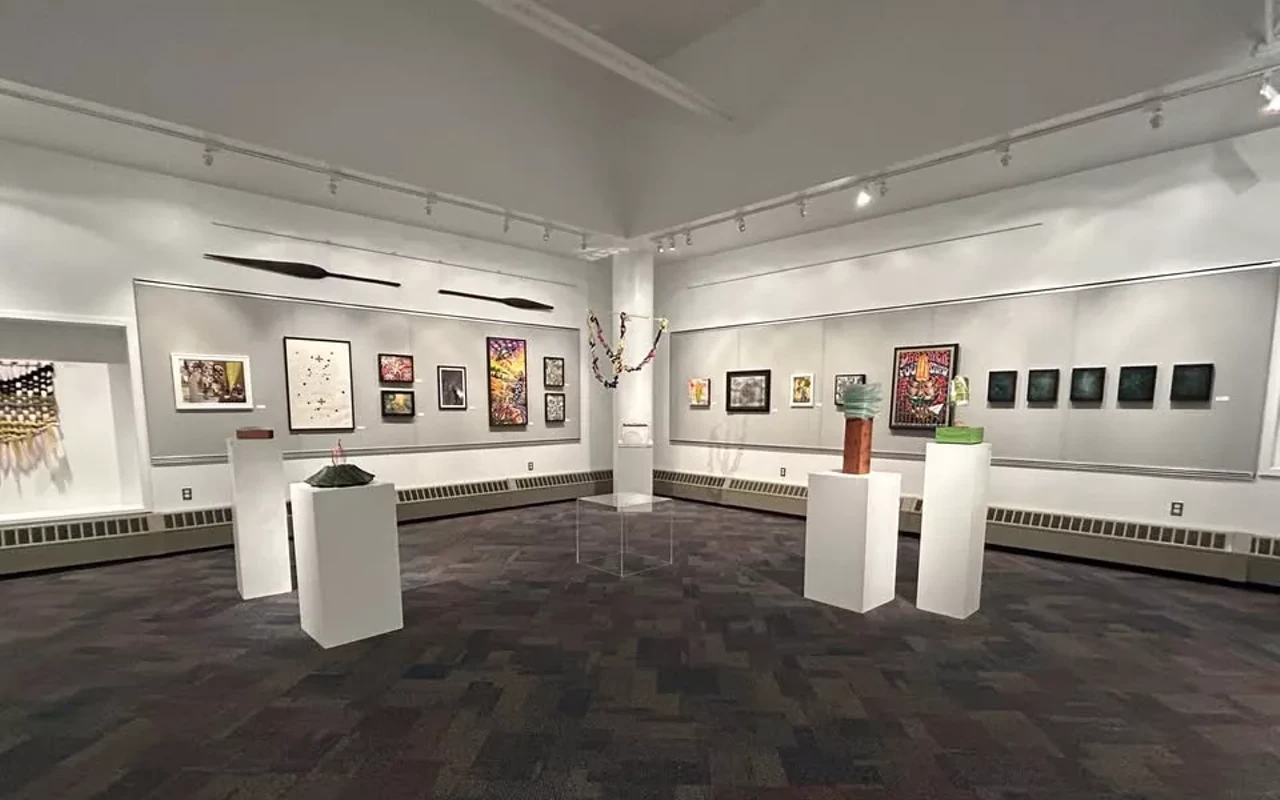 Image: 2025 LLCC Faculty Art Show Reception
