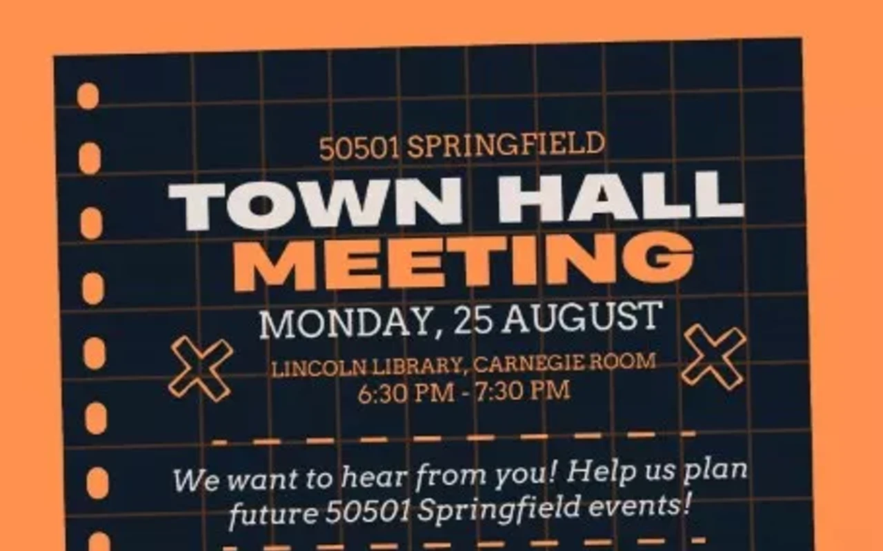 Image: 50501 Springfield IL Town Hall Meeting