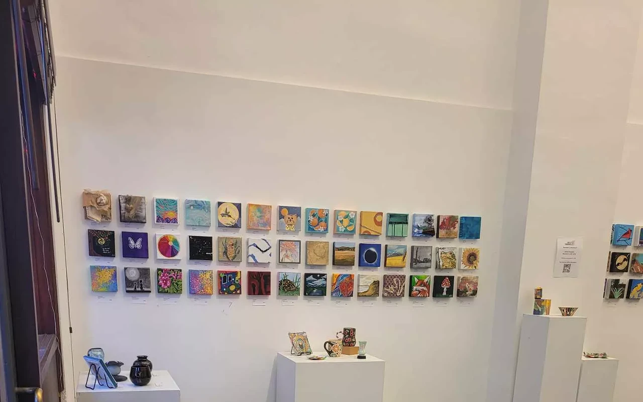 Image: 6x6 Art Raffle Closing Event