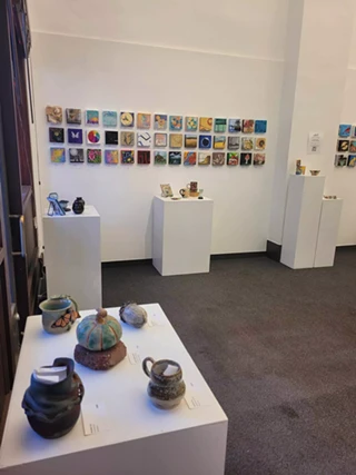 Image: 6x6 Art Raffle Closing Event