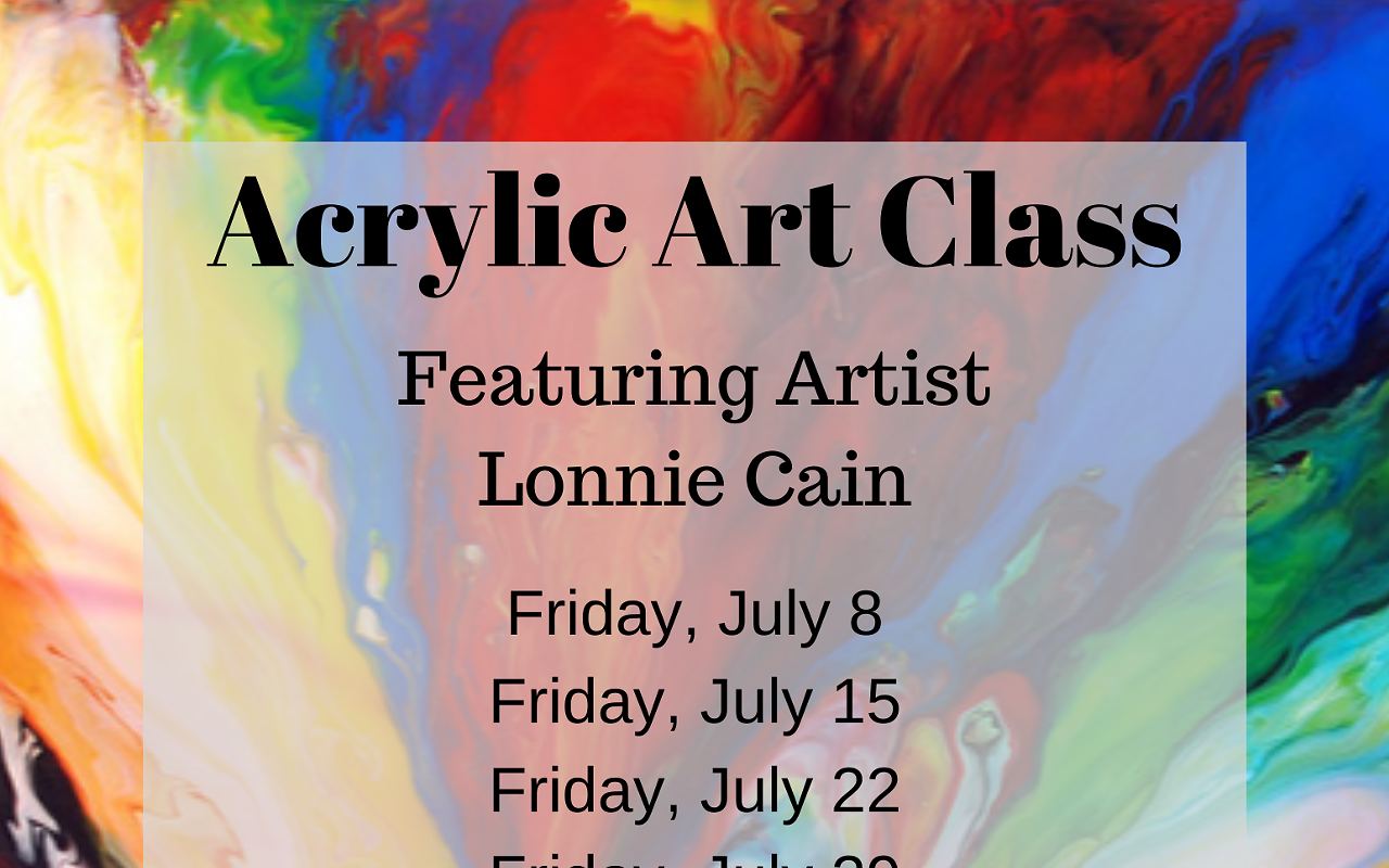 Image: Acrylic Art Class