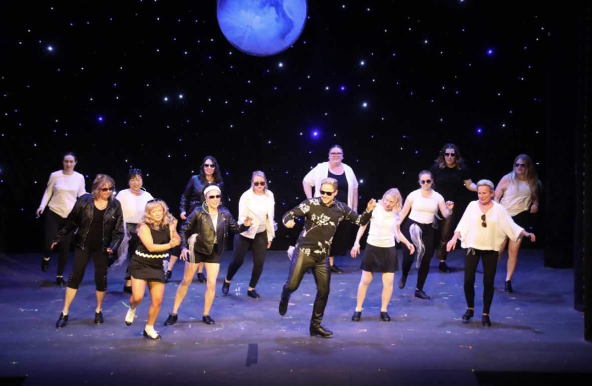 Our Adult Tappers featured in our 2025 Recital