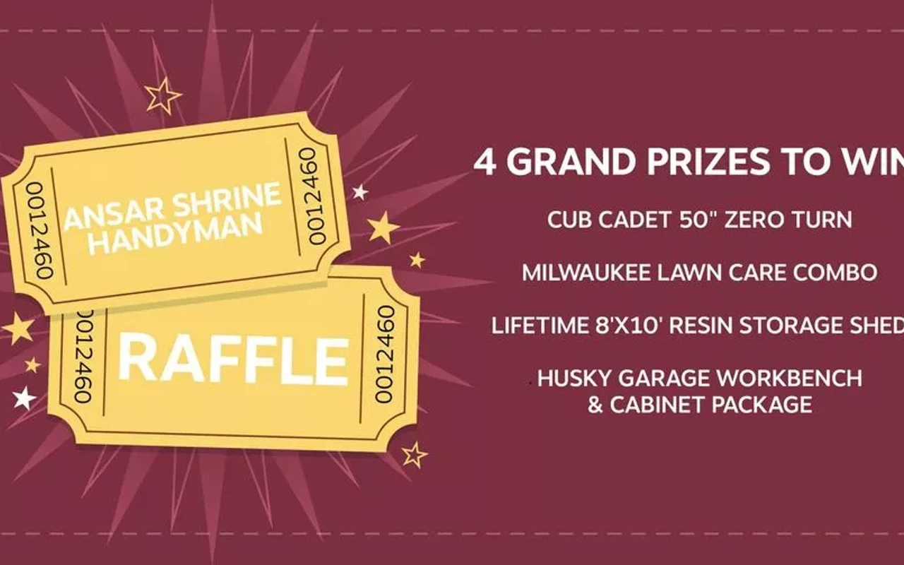 Image: Ansar Shrine Handyman Raffle