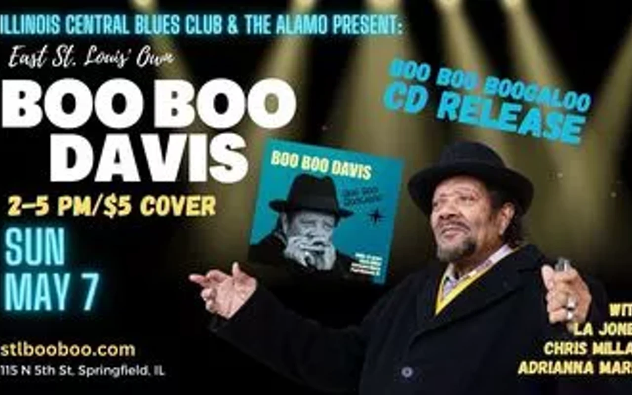 Image: Boo Boo Davis with The L.A. Jones Trio