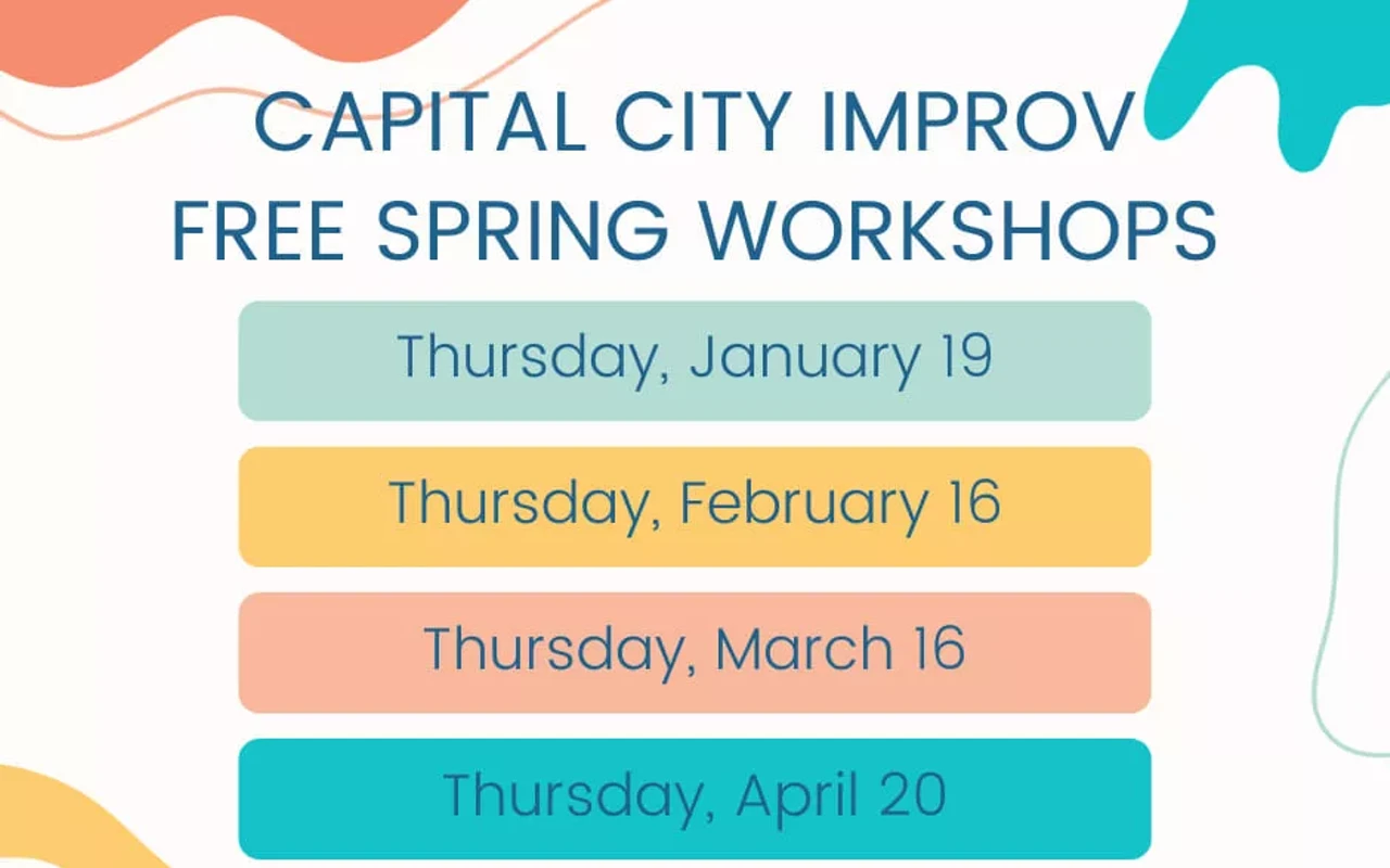 Image: Capital City Improv Spring Workshops