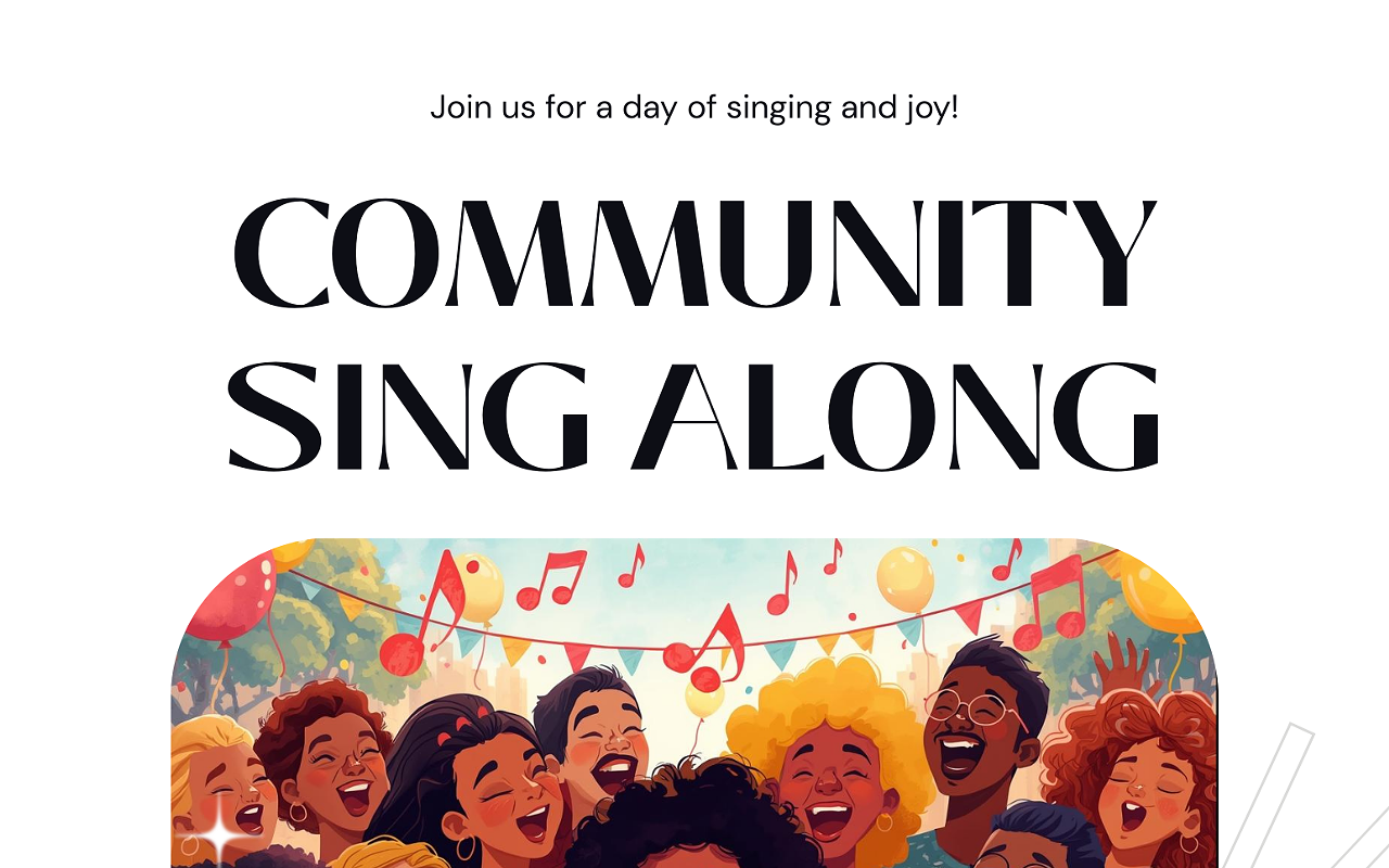 Image: Community Sing Along