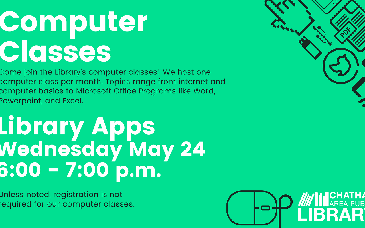 Image: Computer class: Library apps