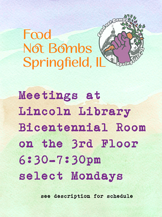 Image: Food Not Bombs Meeting