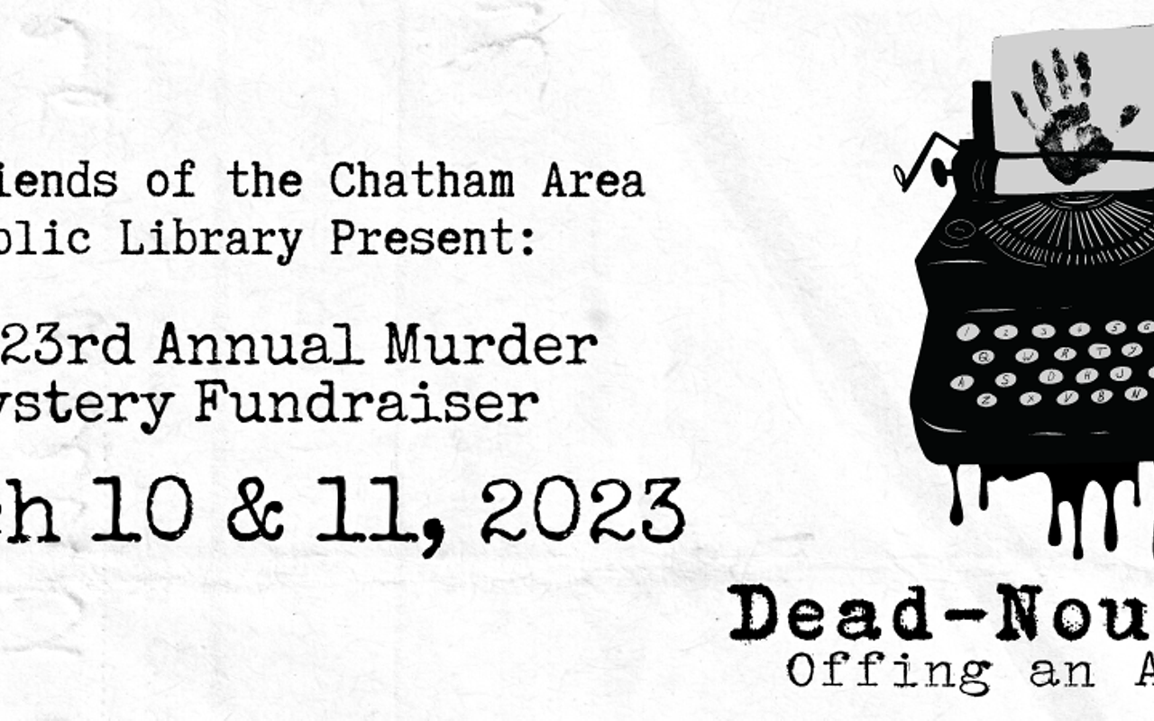 Image: Friends of the Library Murder Mystery Play