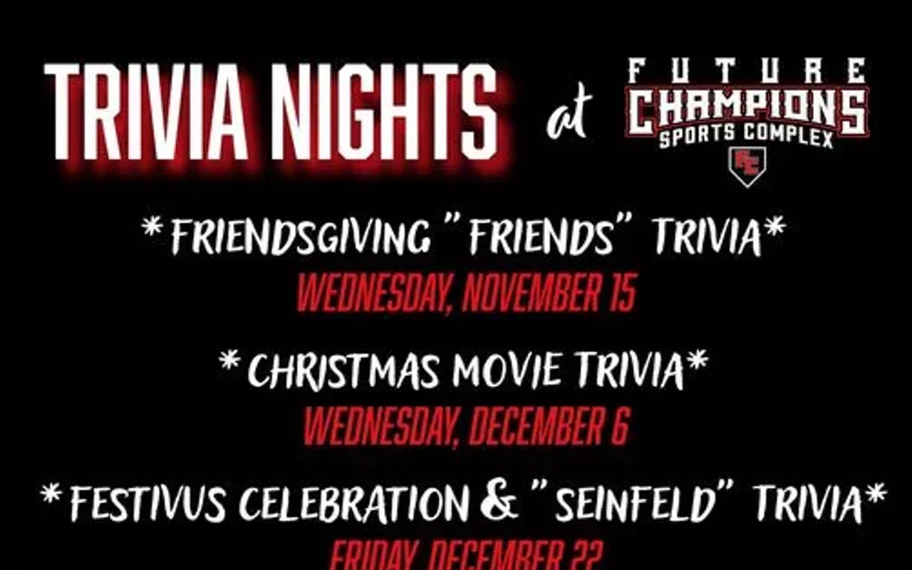 Image: Future Champions Trivia Night/Friendsgiving Featuring "Friends" Trivia