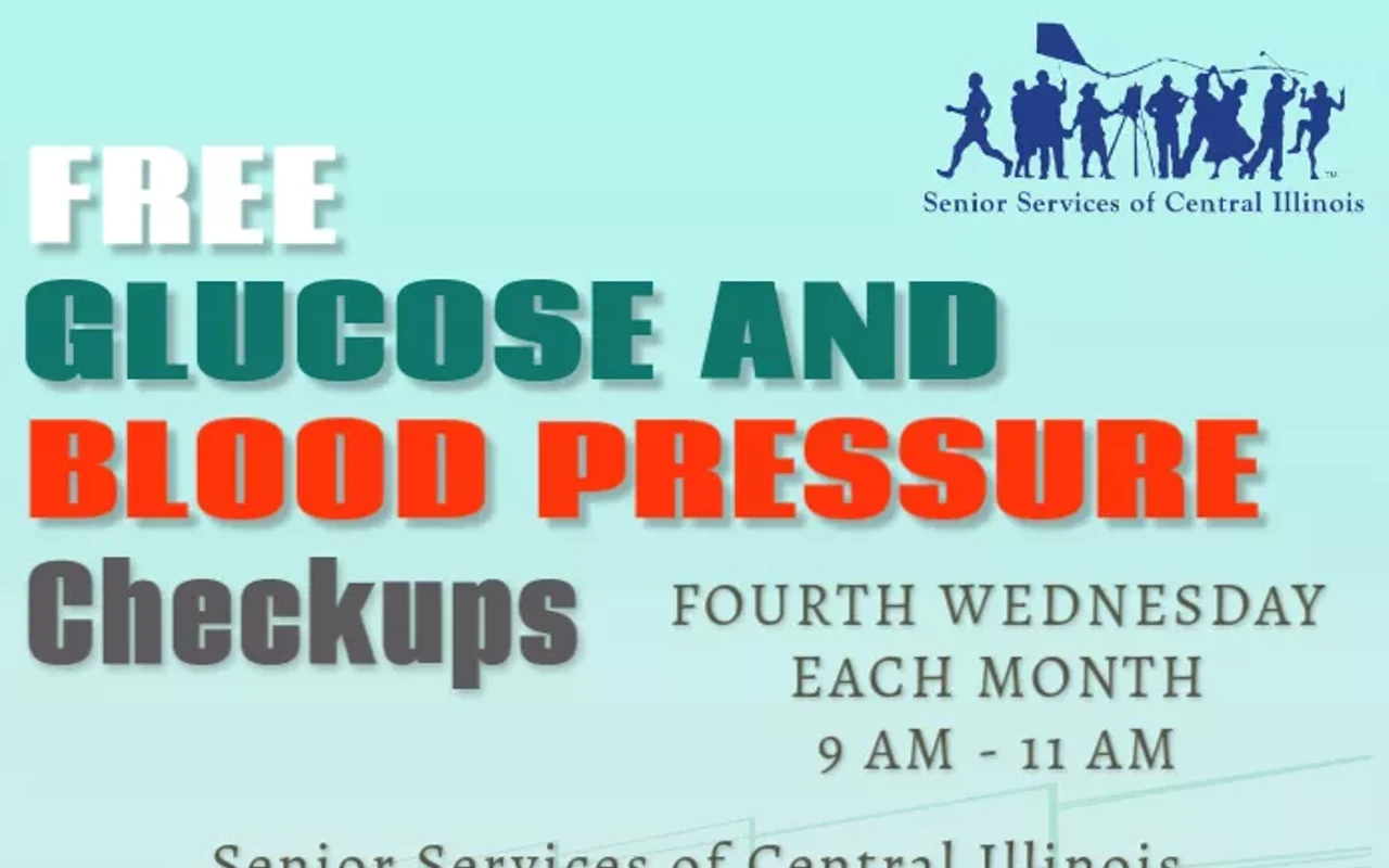 Image: Glucose and blood pressure screens