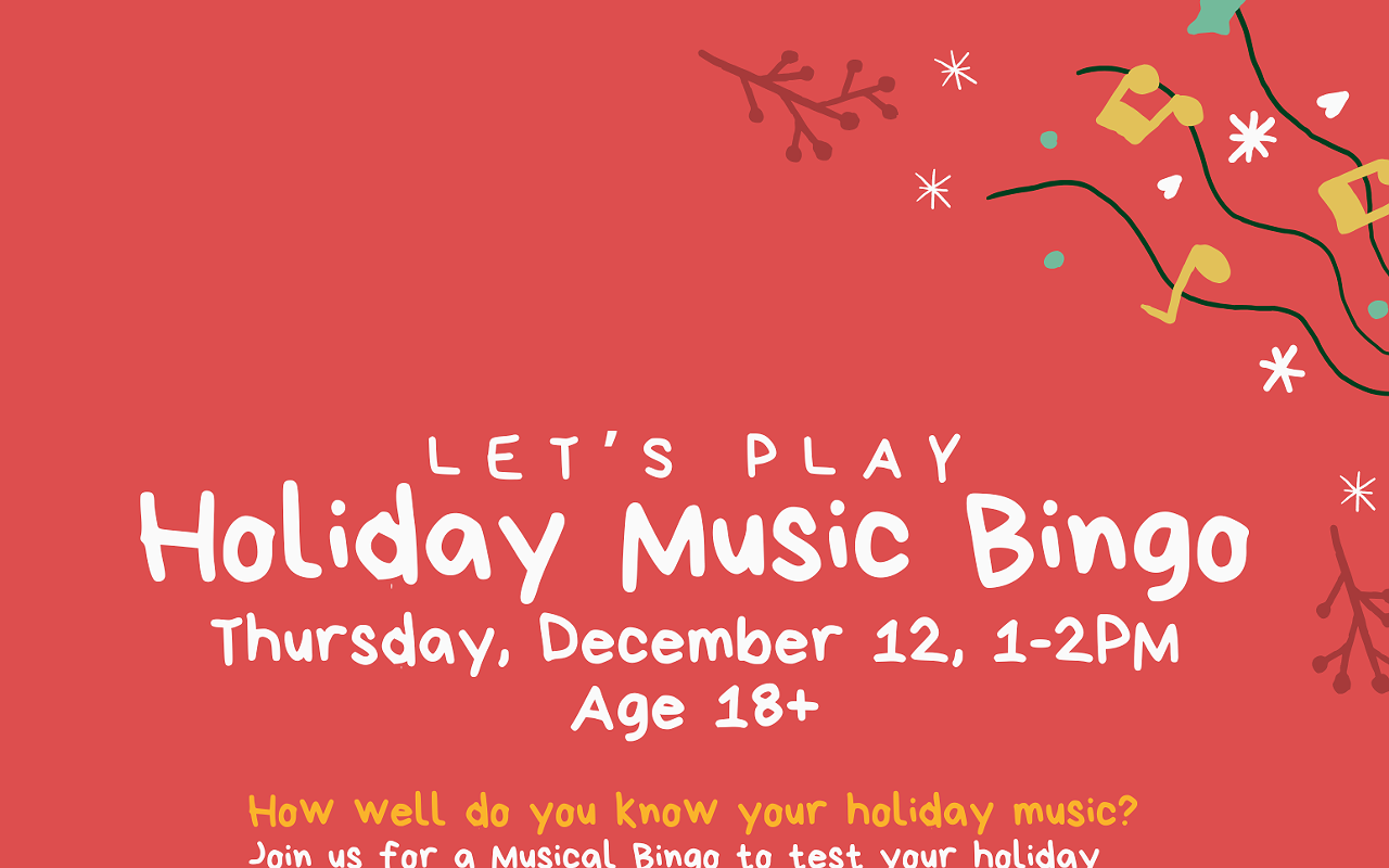 Image: Holiday Music Bingo