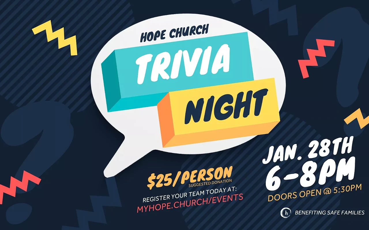Image: Hope Church Trivia Night