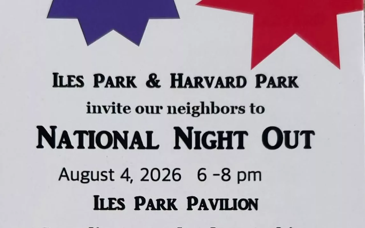 Image: Iles & Harvard Park National Night Out
