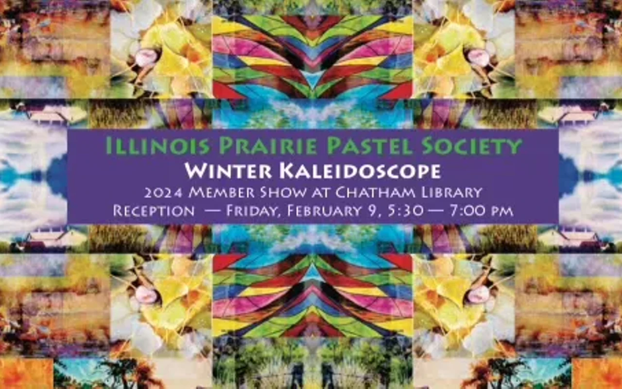 Image: Illinois Prairie Pastel Society Winter Kaleidoscope