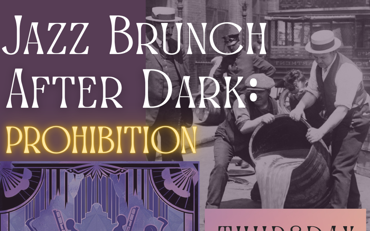 Image: Jazz Brunch After Dark: Prohibition