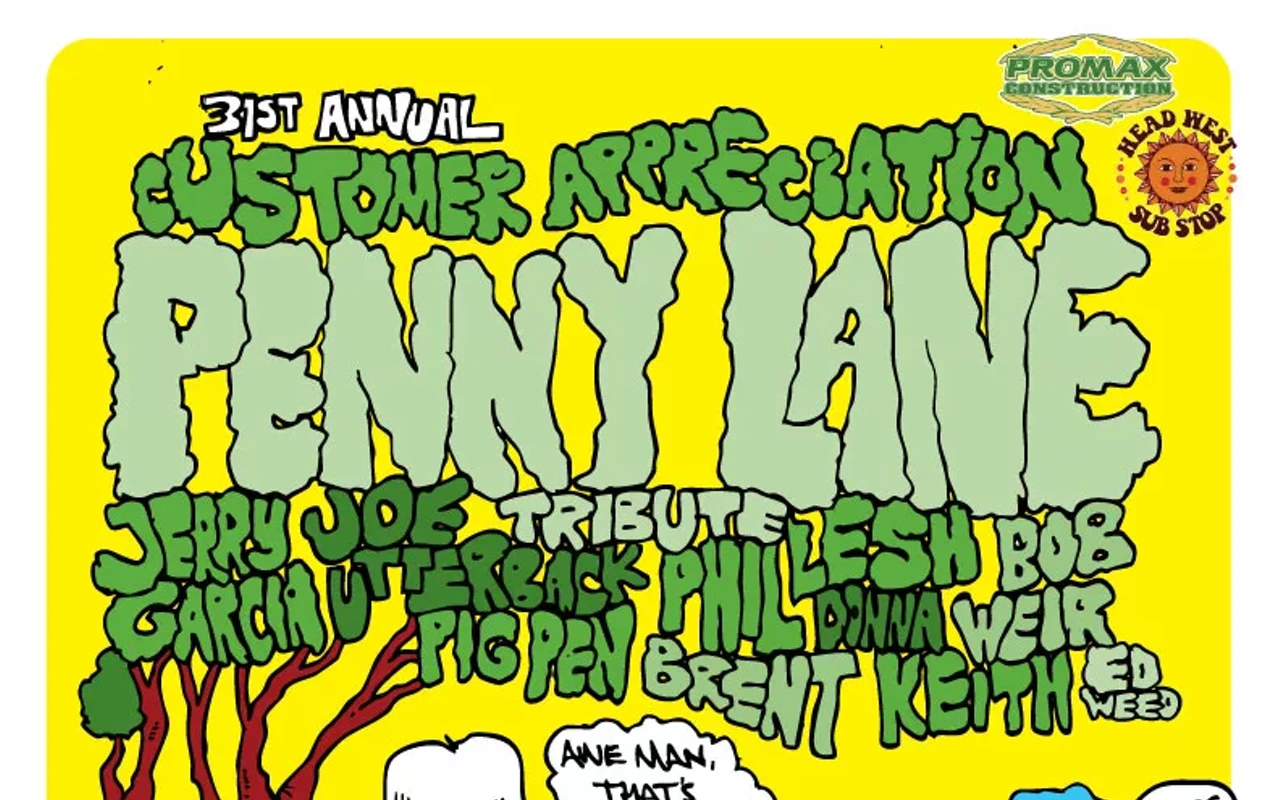 Image: Mace Hathaway, Smokestacks, Captain Trip & the Space Cadets featuring Carl Akers, Salty Bros., Sunshine Daydream