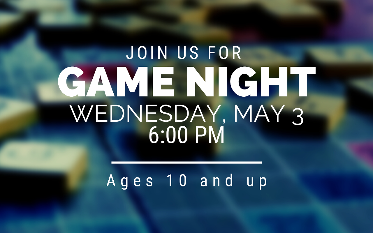 Image: May Board Game Night