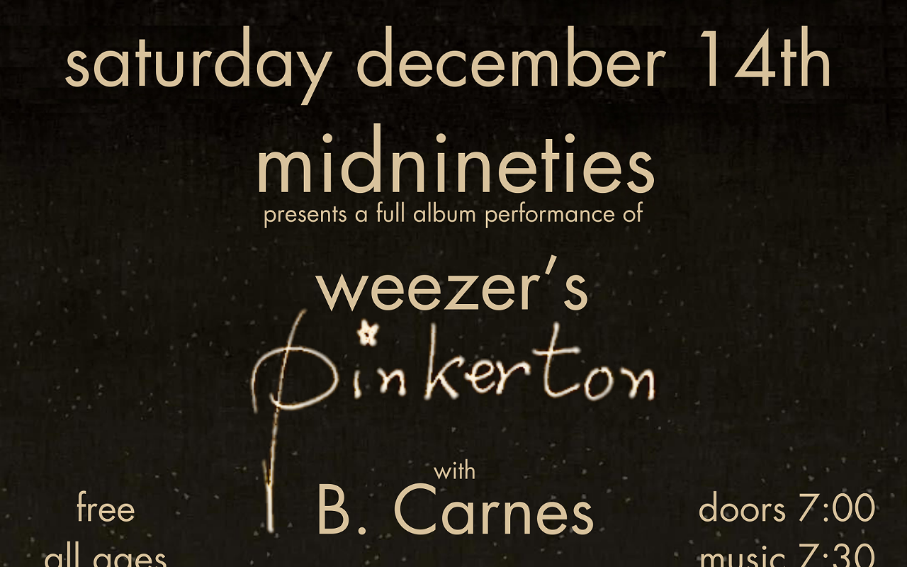 Image: Midnineties with special guest B. Carnes