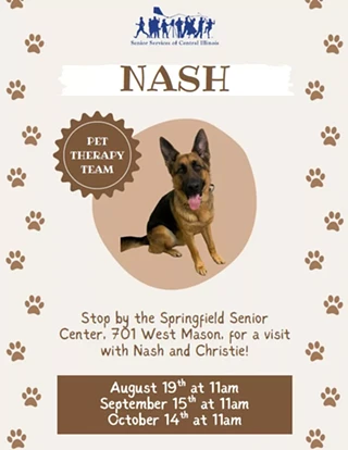 Image: Nash, Pet Therapy