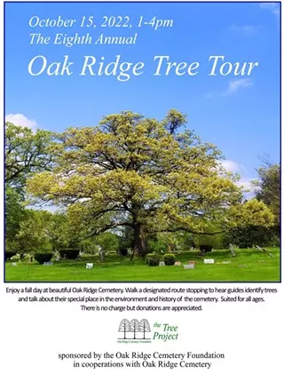 Image: Oak Ridge Tree Tour