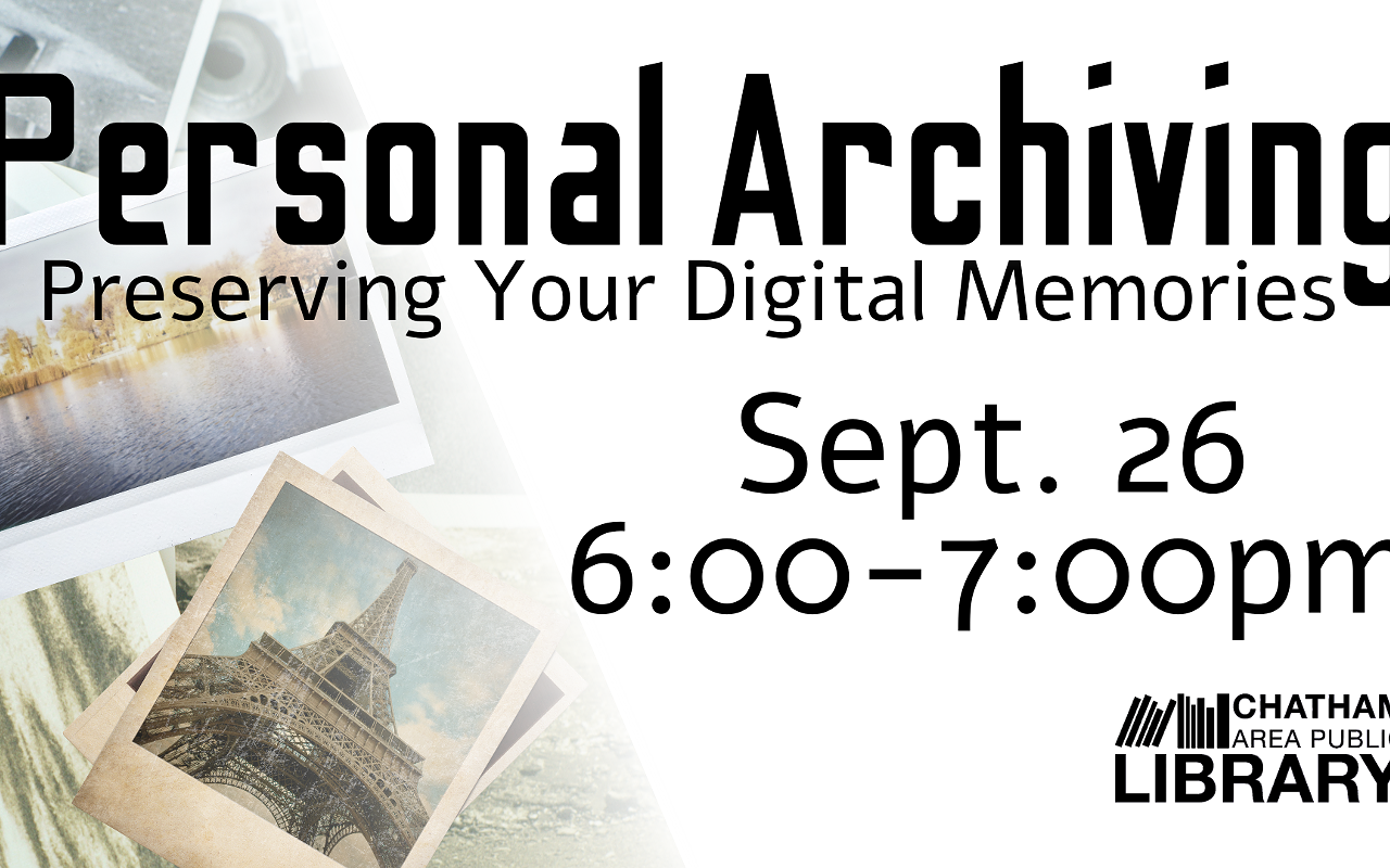 Image: Personal Archiving: Preserving Digital Memories