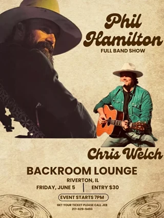 Image: Phil Hamilton Band with Chris Welch