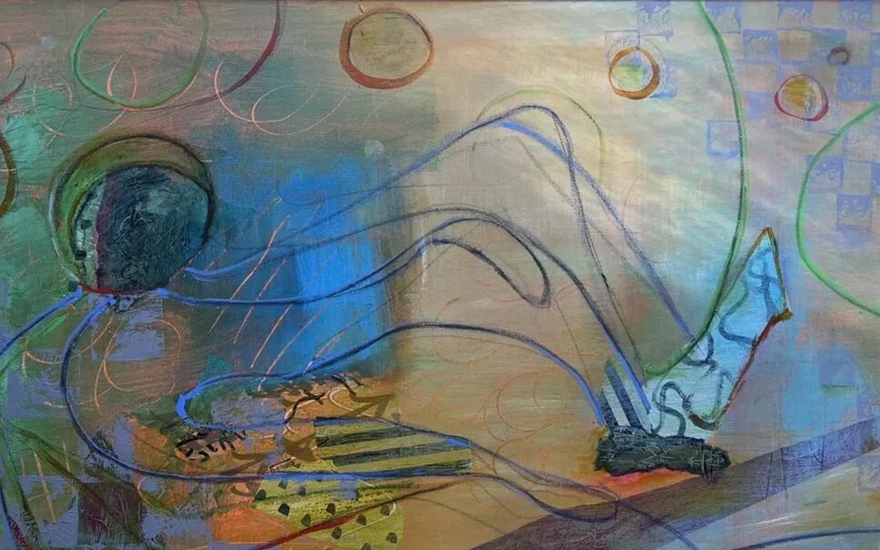Image: "Portracts" opening reception