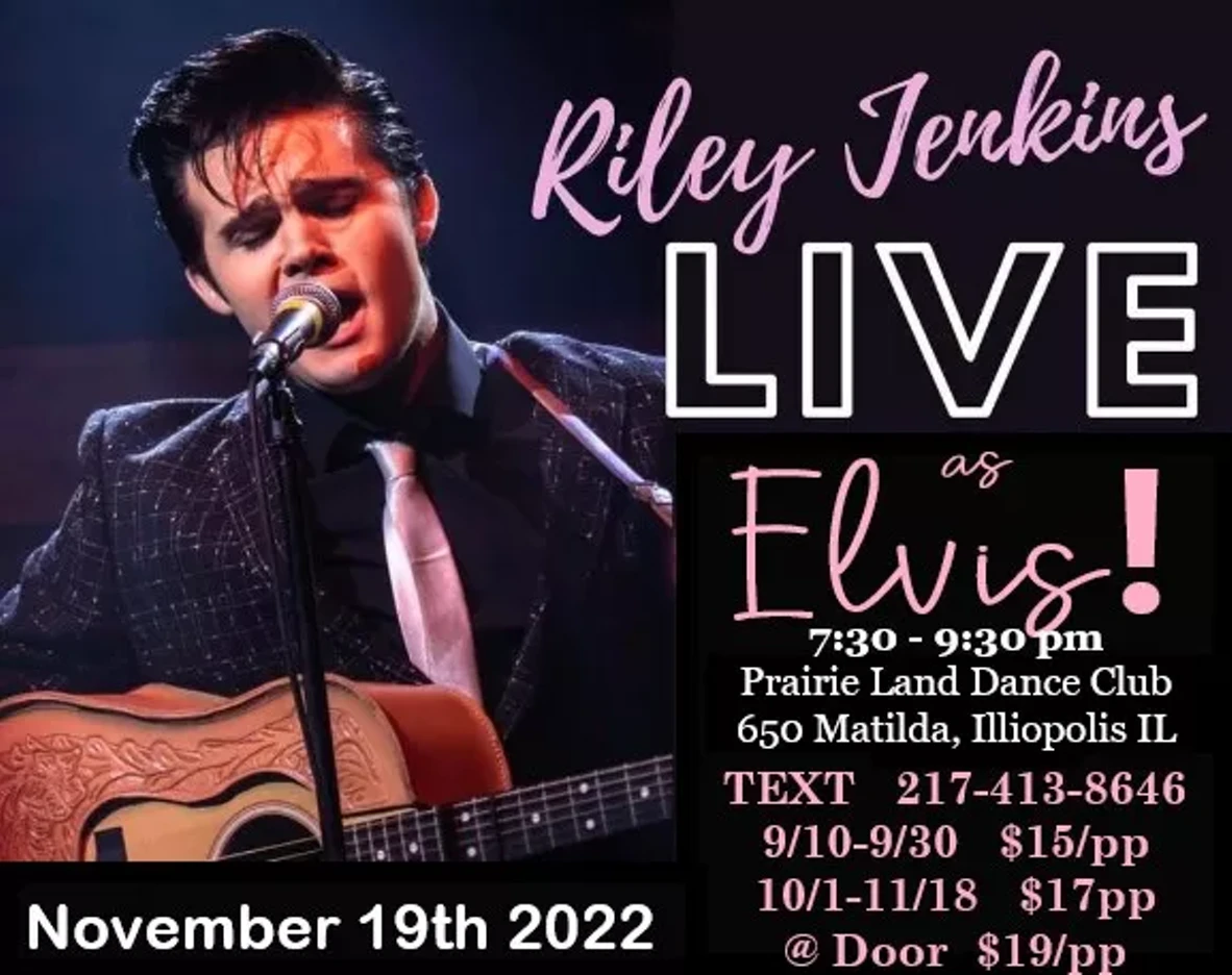 "Elvis" will be IN THE BUILDING Nov. 19th!