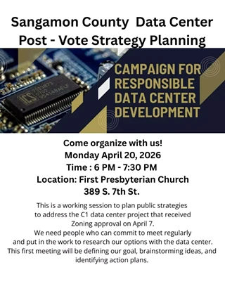 Image: Sangamon County Data Center Post-Vote Strategy Planning