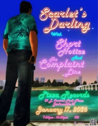 Image: Scarlet's Darling with Short Notice and The Complaint Line