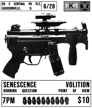 Image: Senescence, Violation, Burning Question, War and Rumor and Point of View