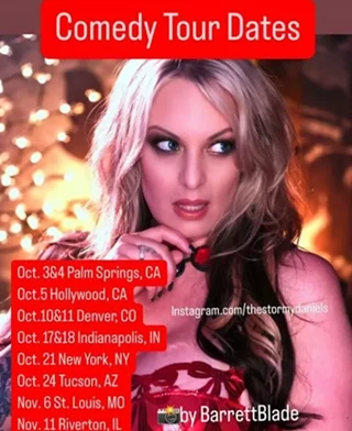 Image: Stormy Daniels, Copenhagen Bandit, Nina Kern