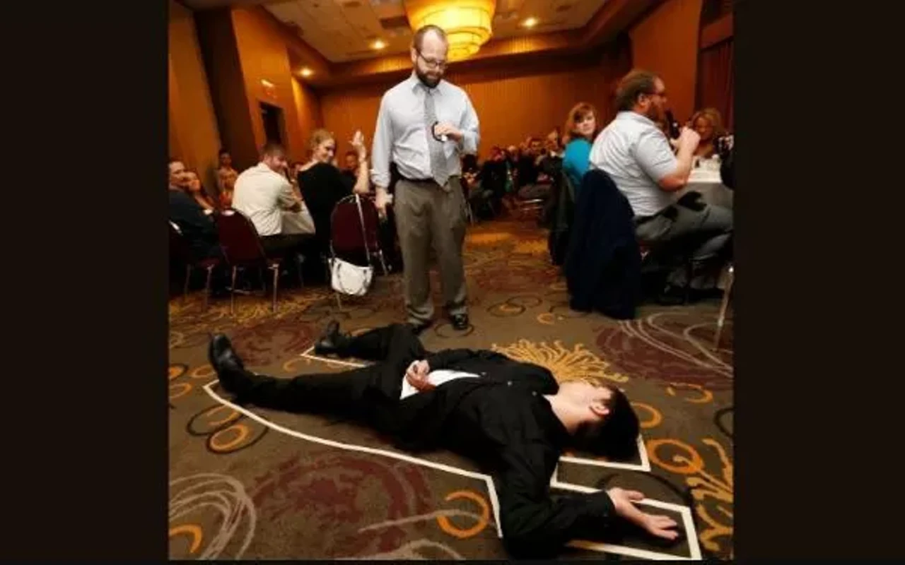 Image: The Dinner Detective True Crime Murder Mystery Dinner Show