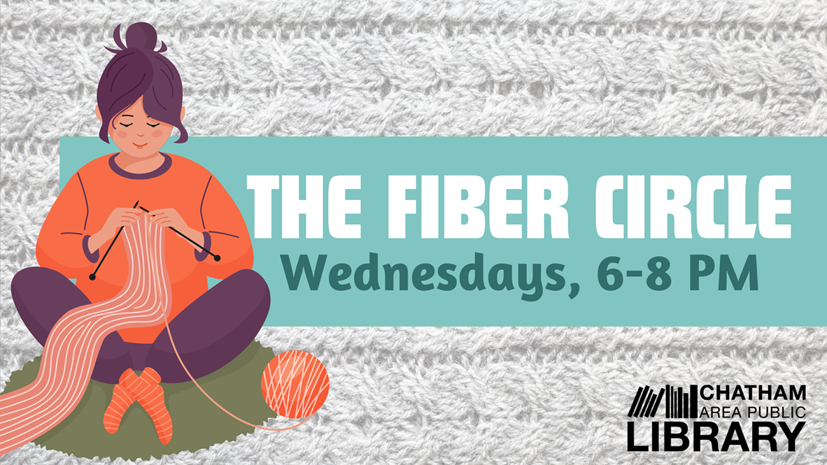 The Fiber Circle, Wednesdays, 6-8 PM