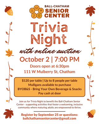Image: Trivia Night & Online Silent Auction
