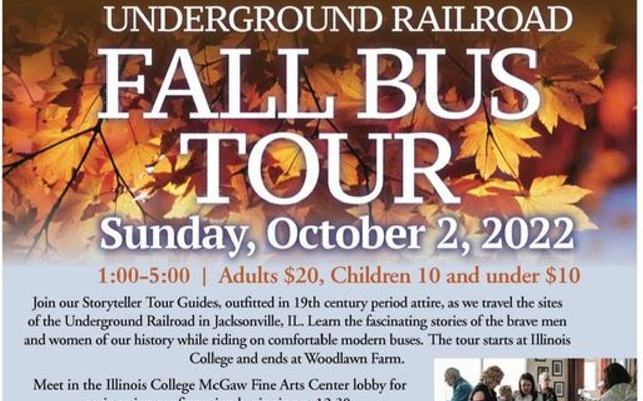 Image: Underground Railroad Fall Bus Tour