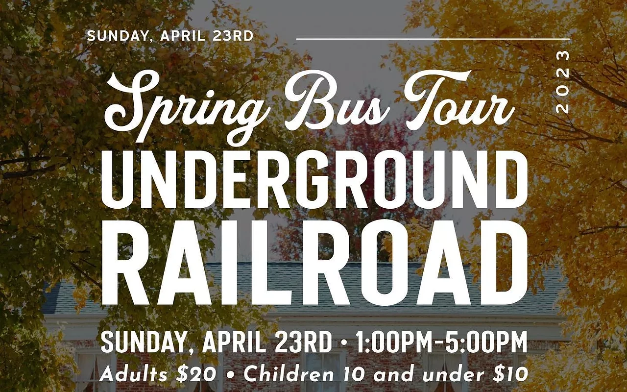 Image: Underground Railroad Spring Bus Tour