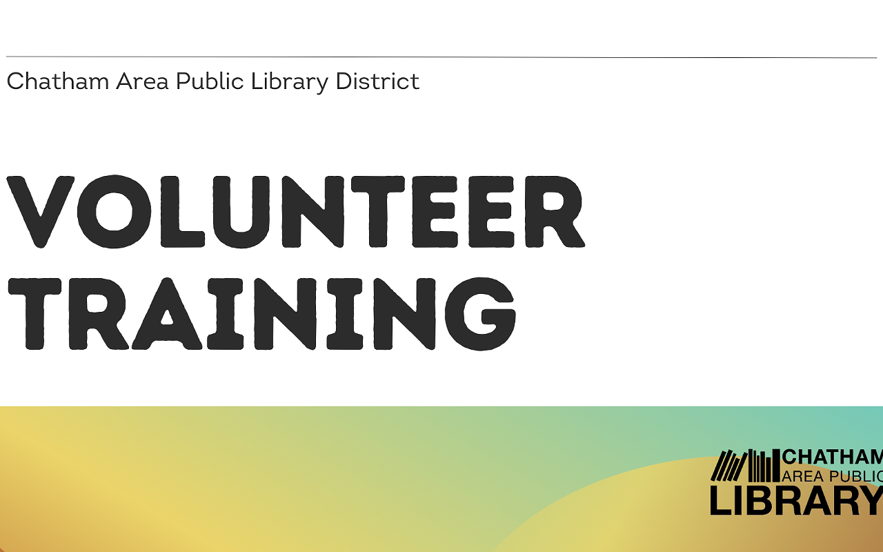 Image: Volunteer training